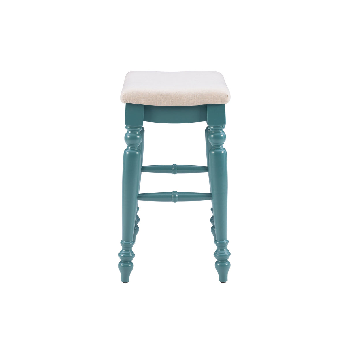 Marino Antique Backless Bar or Counter Stool