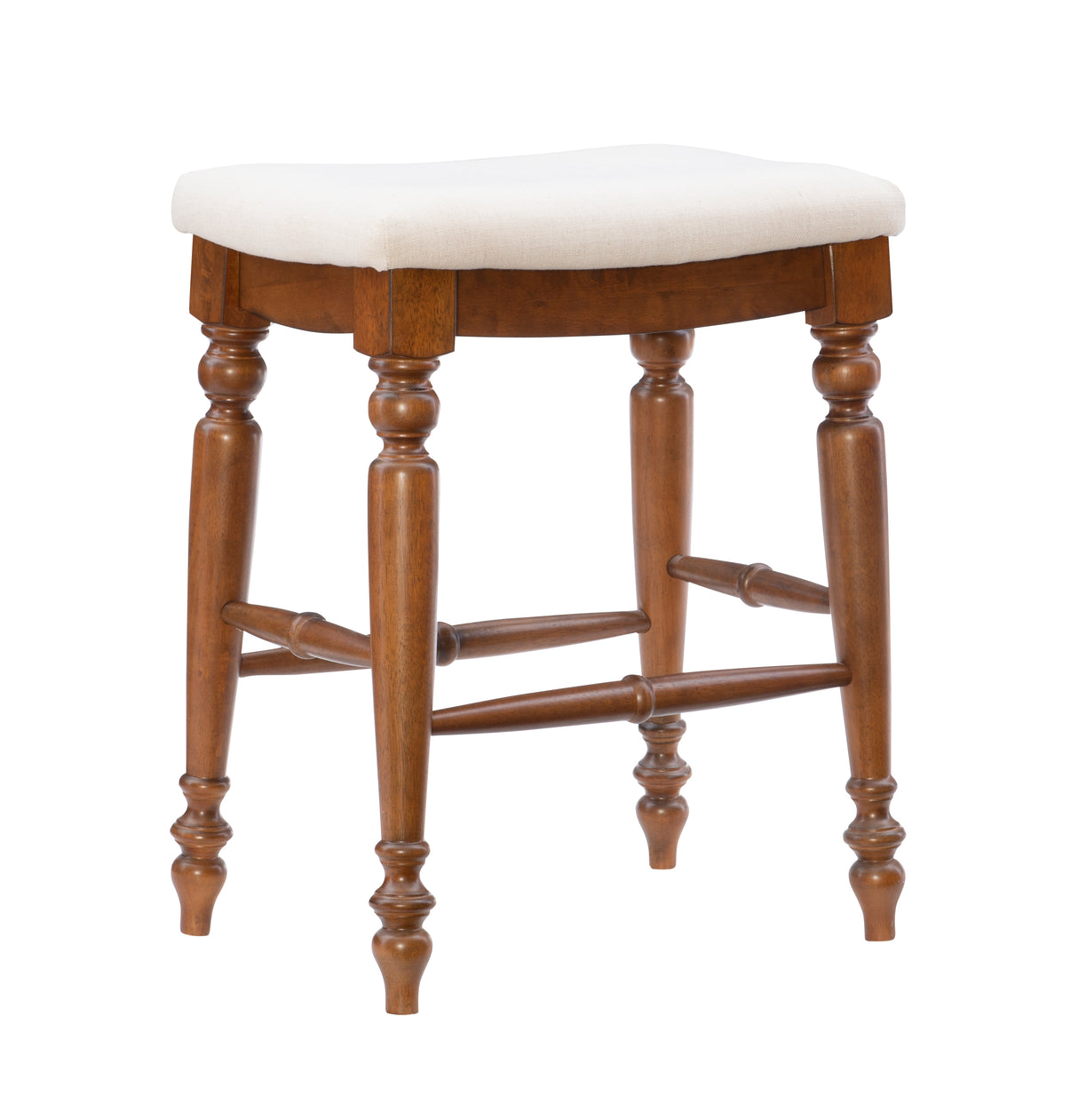 Marino Antique Backless Bar or Counter Stool
