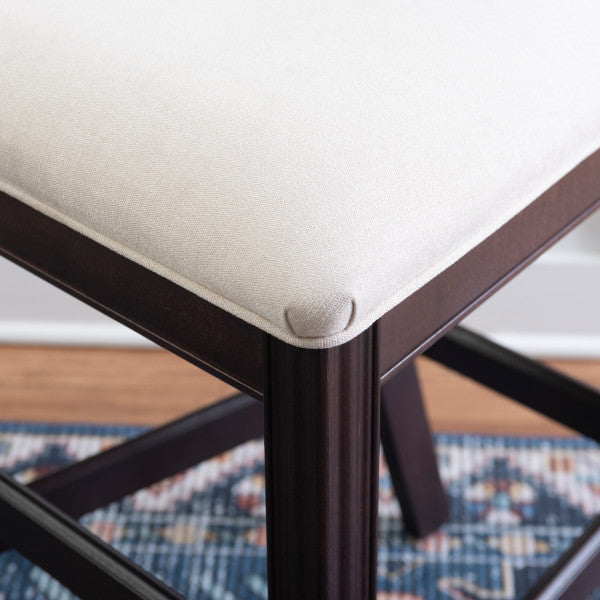 Jax Brown Upholstered Counter Stool (Set of 2)