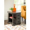 Mission Gray Side Table