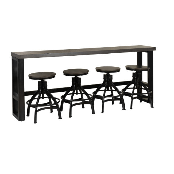 Haywood Sofa Bar 4 Stools 5 Piece Set