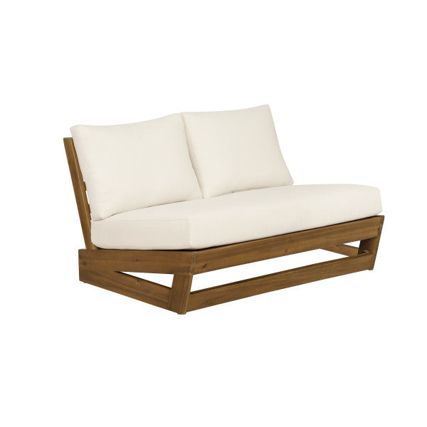 Bluffton Black White or Grey Outdoor Bench