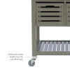 Robbin Wood Kitchen Cart