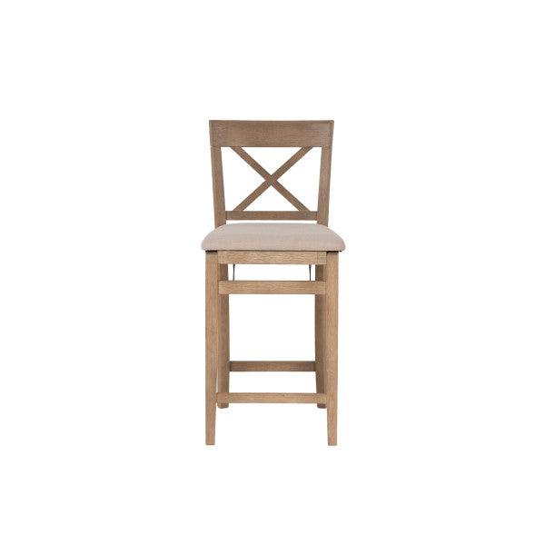 Triena X Back Folding Stool