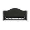 Upholstered Gray Day Bed