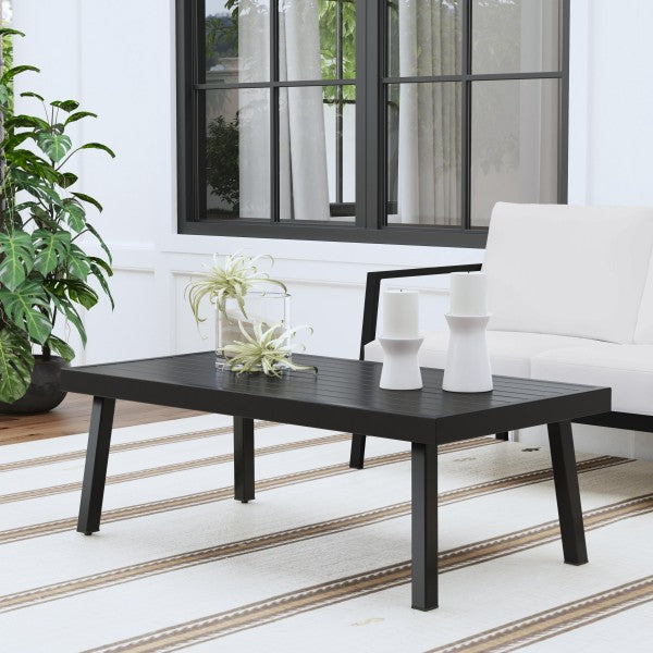 Alora Aluminum Outdoor Coffee Table