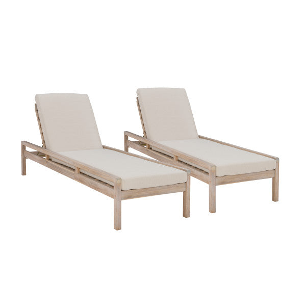 Svana Single or Double Chaise Lounger Set