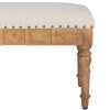 Sally Small Seashell Bench