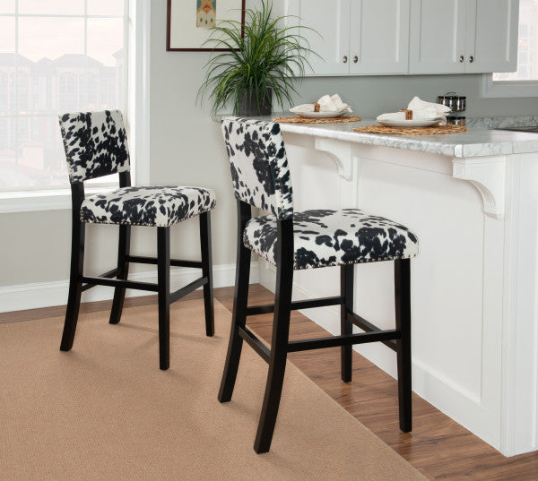 Corey Cow Print Stool
