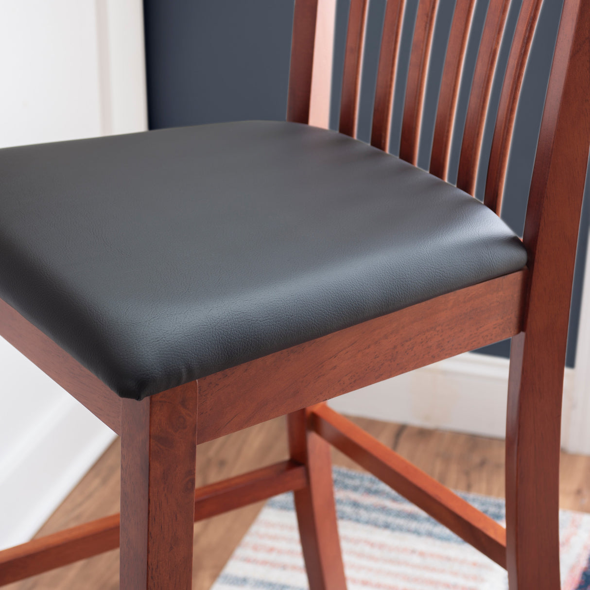 Torino Mission Back Stool