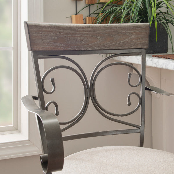 Bria Big and Tall Counter Stool