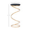 Gigi Spiral Drink Table