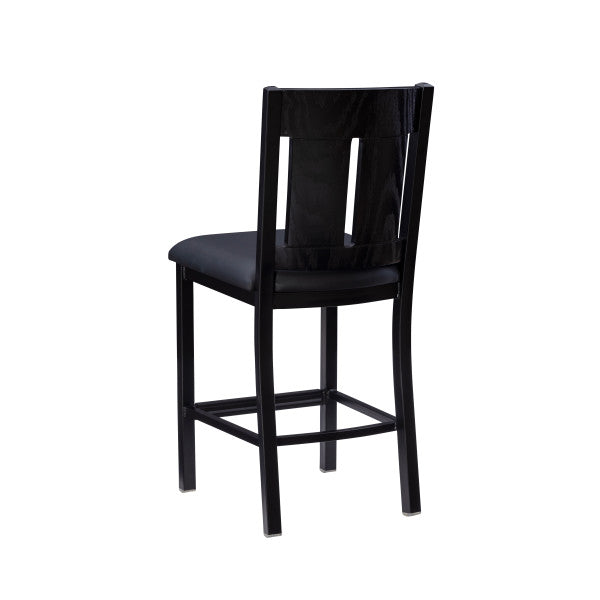 Cleo Black Counter Stool