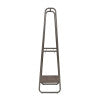 Claira Pewter Clothing Rack Short