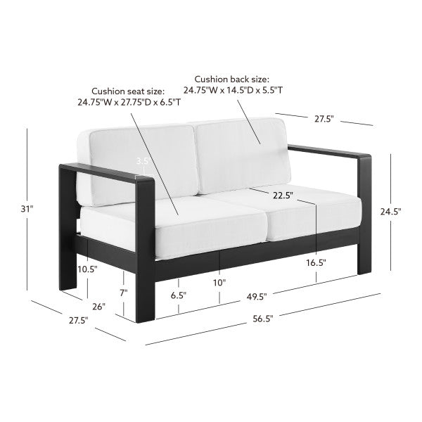 Key Largo 2 Seater Outdoor Sofa