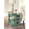 Mission Gray Side Table