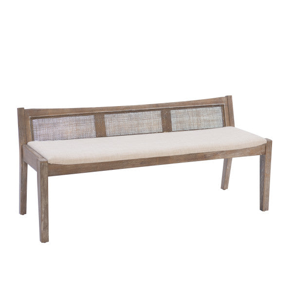 Beaux Cane Back Bench