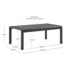 Key Largo Outdoor Coffee Table