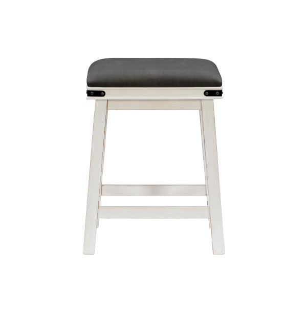 Milligan White Stool