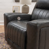 Ingram Gray Power Recliner