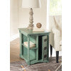 Mission Gray Side Table