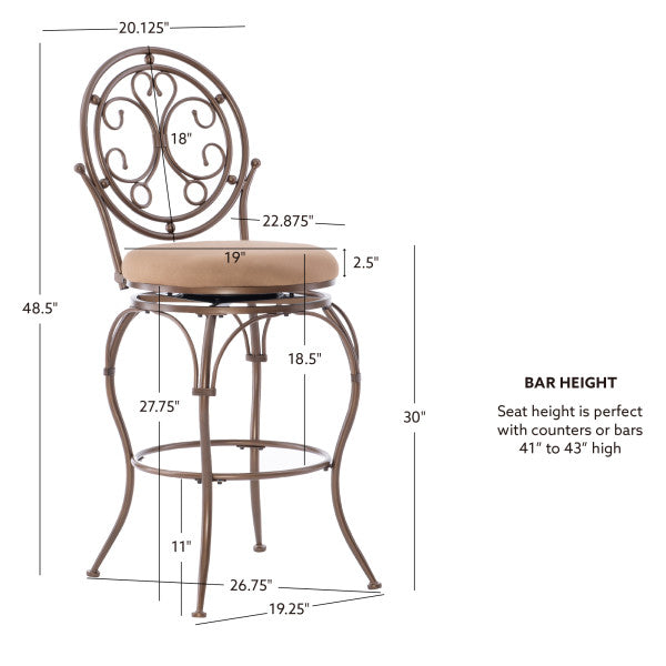 Baila Big and Tall Stool