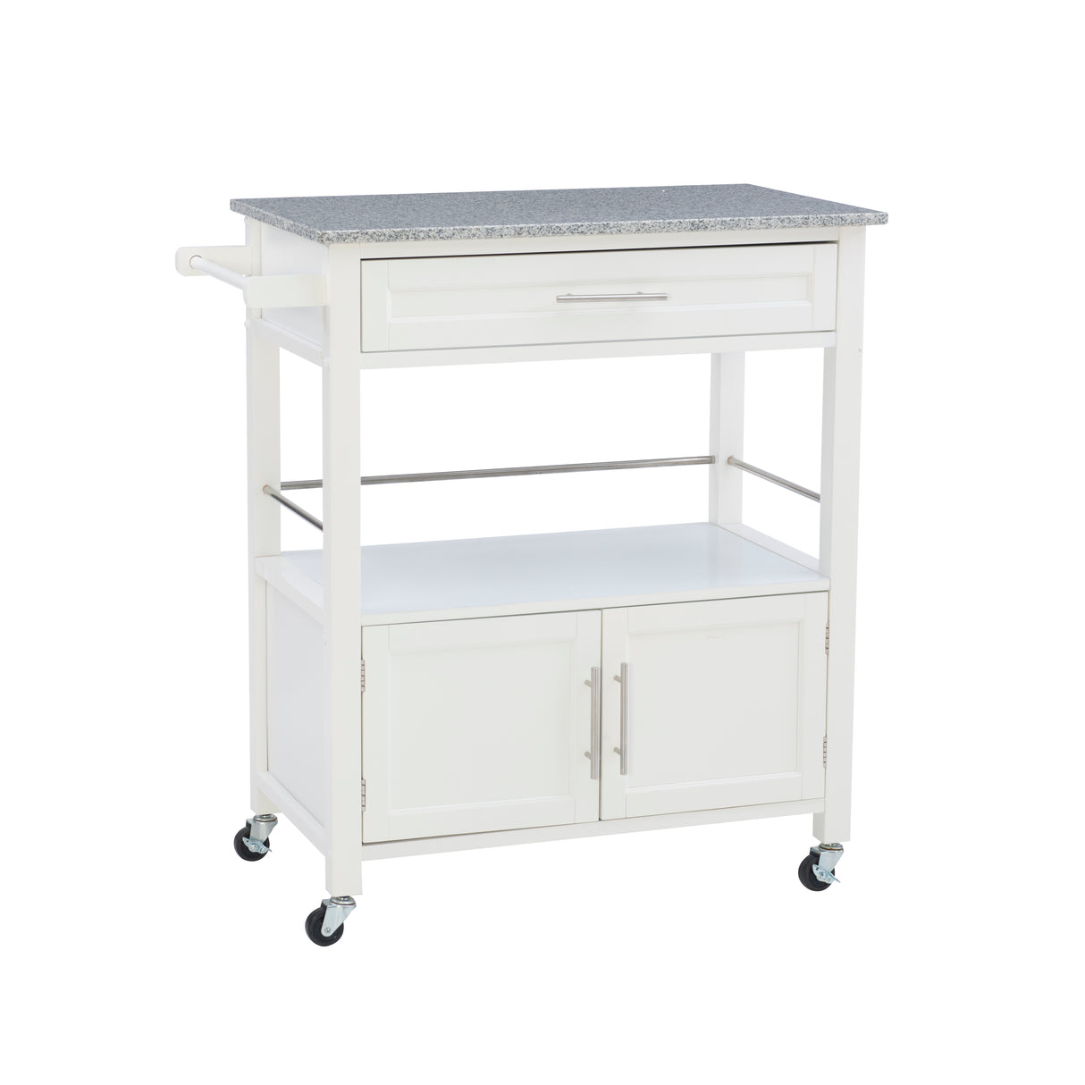 Cameron Kitchen Cart Granite Top