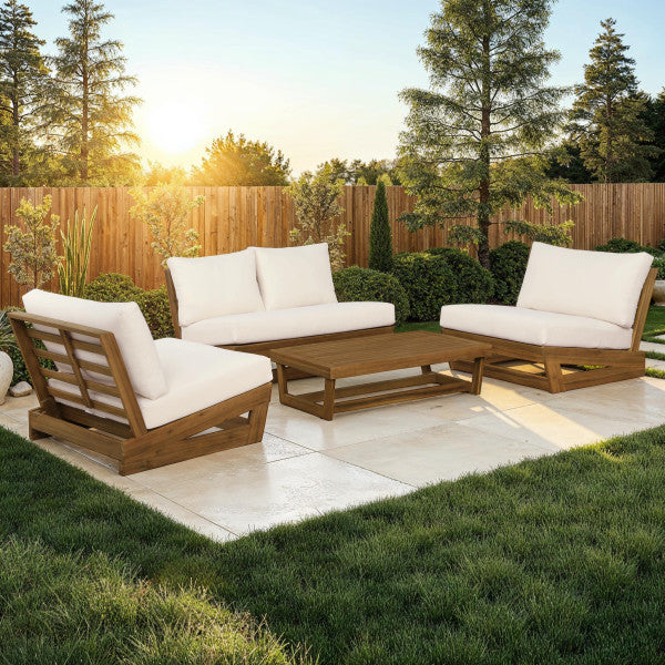 Bluffton Black White or Grey Outdoor 4PC Set