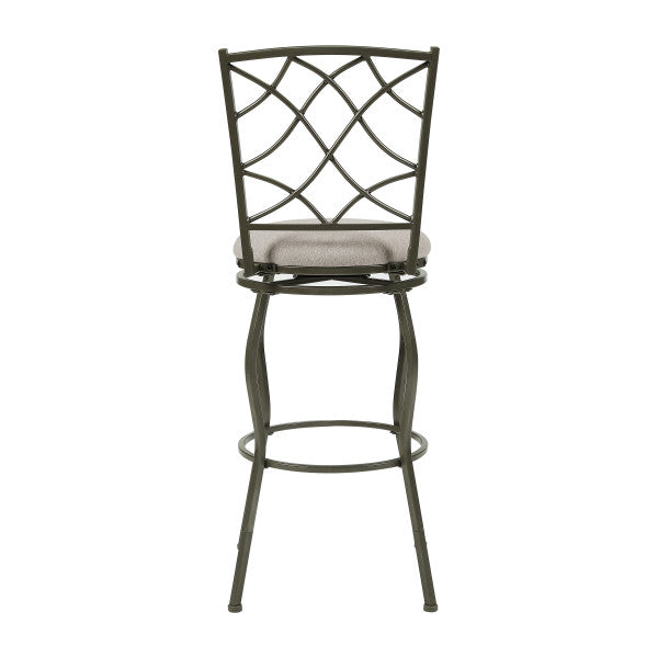 Karla Pewter Adjustable Leg Stools (Set of 3)