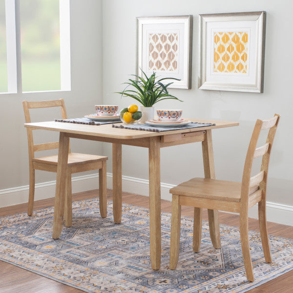 Ashley 3PC Drop Leaf Dining Table Set