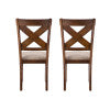 Kraven Dark Hazelnut Dining Set