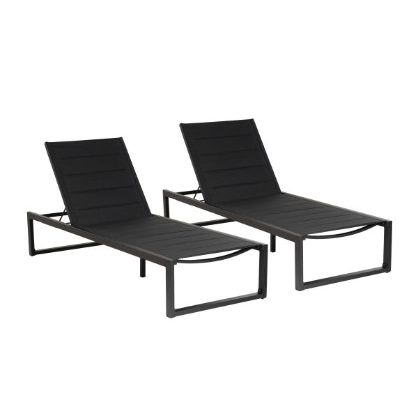 Alora Aluminum Chaise Lounge