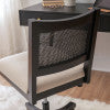 Beaux Cane Back Office Chair