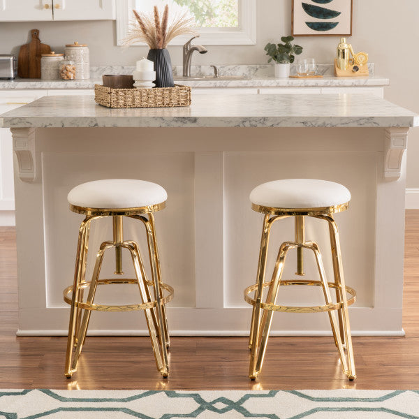 Toby Adjustable Backless Stool