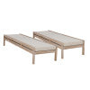 Svana Single or Double Chaise Lounger Set
