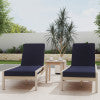Svana Blue 3PC Chaise Lounge Set