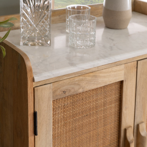 Raphael Cane Bar Cabinet