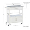 Cameron Kitchen Cart Granite Top