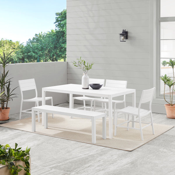 Alora Aluminum 6PC Outdoor Dining Set