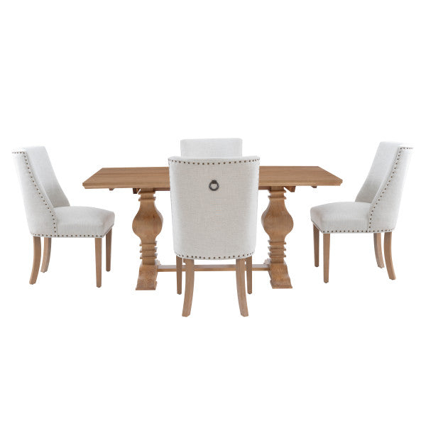 Banks 5 Piece Set Table 4 Chairs