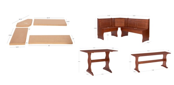 Chelsea Nook Set with Cushion