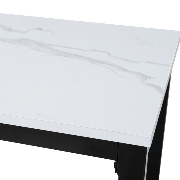 Betty Faux Marble 3 Piece Faux Leather Set