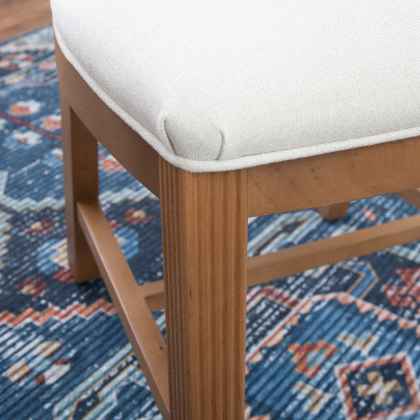 Bree Brown Side Chair Upholstered Seat (Set of 2)