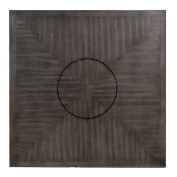 Seneca Brown Counter Height Table With Lazy Susan