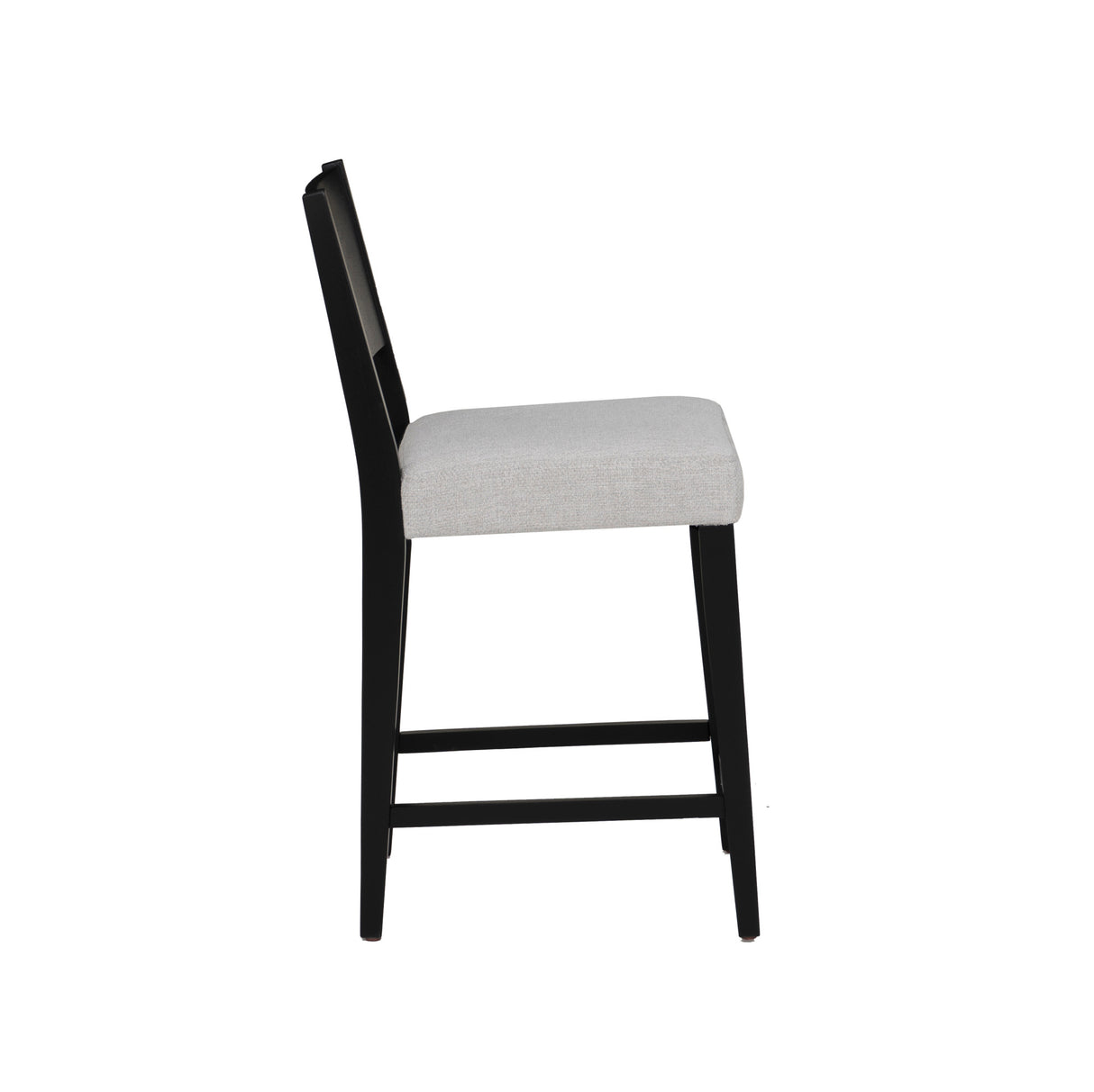 Cosgrove Black Upholstered Counter Stools (Set of 2)
