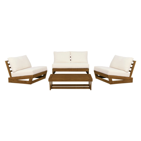Bluffton Black White or Grey Outdoor 4PC Set
