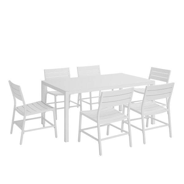 Alora Aluminum 7PC Outdoor Dining Set