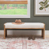 Walden Upholstered Curve Leg Bench