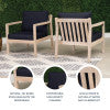 Svana Beige or Navy Side Chair (Set of 2)