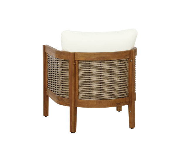 St. Lucia Brown Outdoor Club Chair